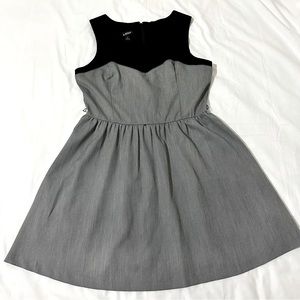 A.Byer Black & Grey Dress Size 11